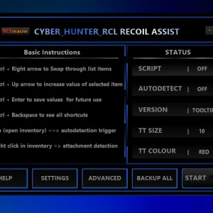 No recoil Cyber Hunter