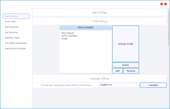 Game Assistant RCL Universal Multi Suite Game Assistant with zoom hack , game action ...